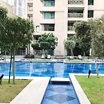 Blueground Downtown Burj Khalifa View Pool Dxb-138